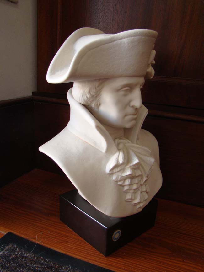 A bust of George Washington commissioned by the Centennial Council of the Thirteen Original States — image 2